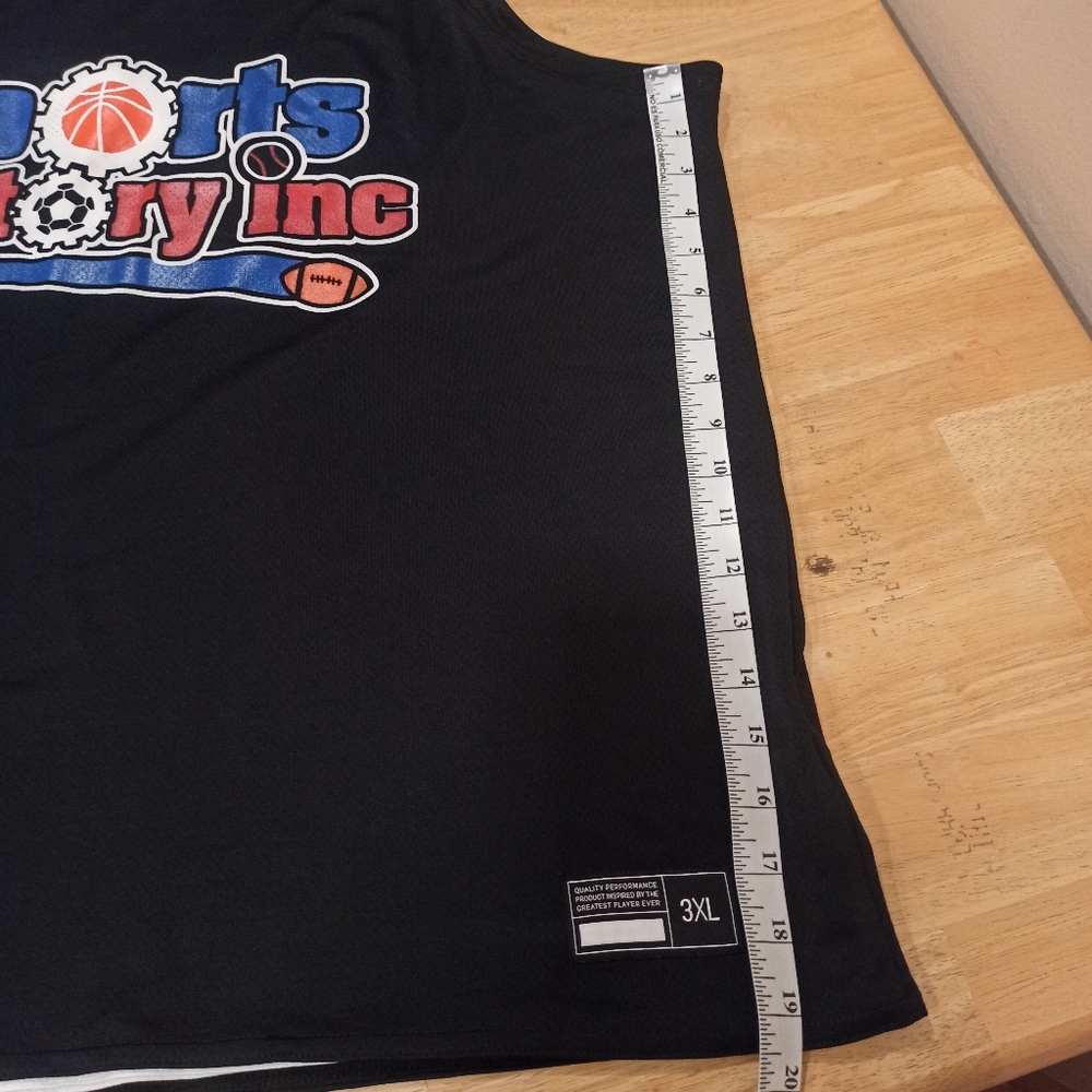 Vintage Jordan basketball sports jersey, size 3X - Picture 13 of 14